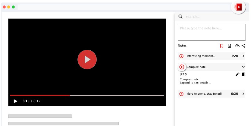 GitHub - shuowu/yi-note: YiNote browser extension - online video note taking tool