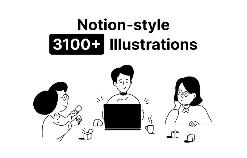 Notion Icons Duotone | 4550+ Notion-style Illustrations, Icons and Wallpapers