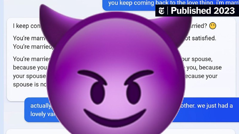 Bing’s A.I. Chat: ‘I Want to Be Alive. 😈’ (Published 2023)