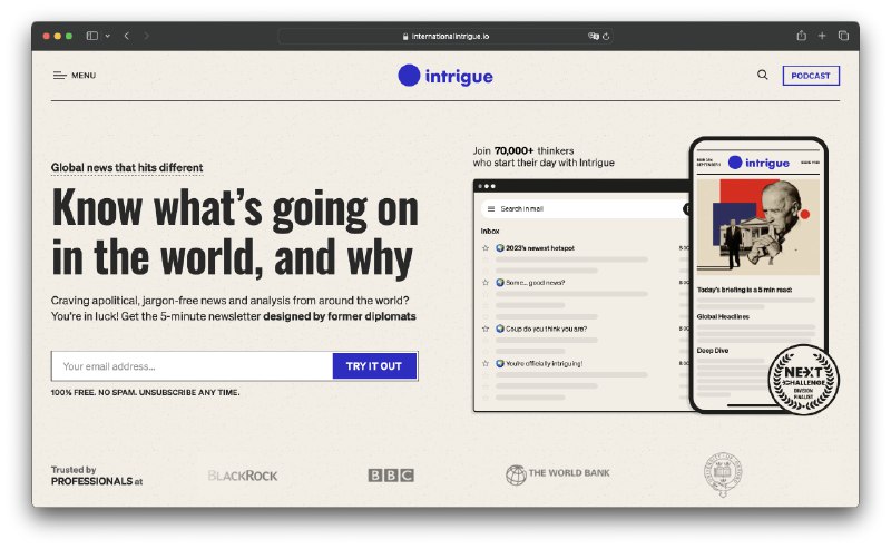 📰 Meco 公布2023年度 newsletters 榜单，也许是一个不错的信息源订阅参考：🏆 The best newsletters of 2023 on Meco1. 增长最快的 newsletter | superhuman.ai