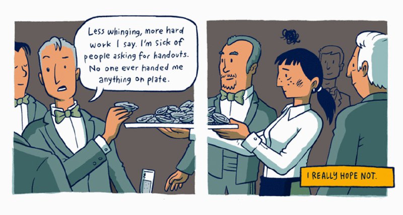 This Brilliant Comic Strip On Rich Vs Poor Upbringing Shows What Privilege Is All About