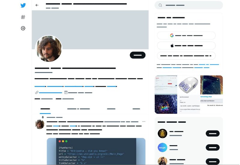 一个浏览器扩展，用于隐藏页面中的文本 —— 有时您可能想要分享您所在网页的截图，而不想透露当时页面中可见的任何文字