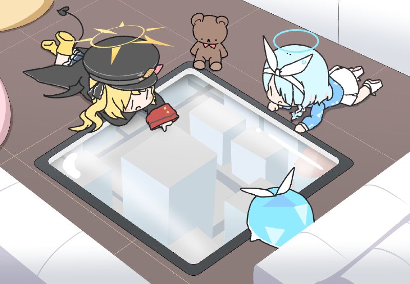 『学生与日常与蓝色恶魔』节选10张，共104张『学生与日常与蓝色恶魔』节选10张，共104张