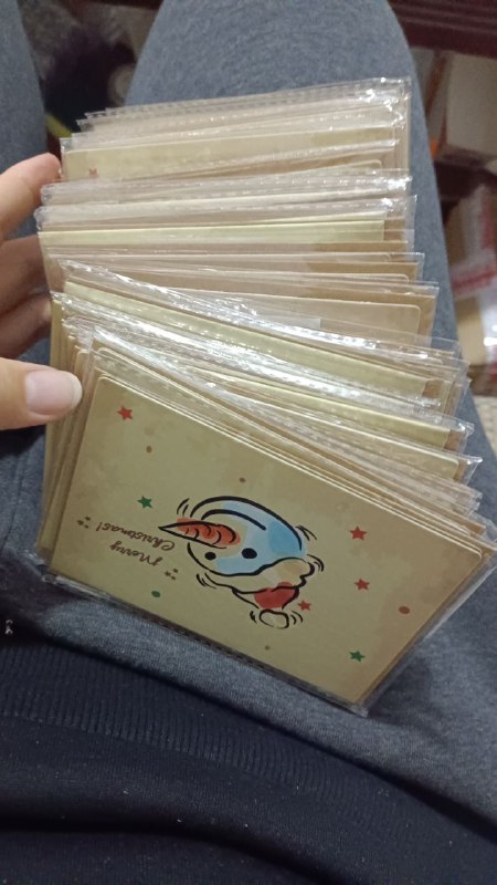 #途记 给学生买的圣诞贺卡少发了十多张，这些孩子要咋办啊