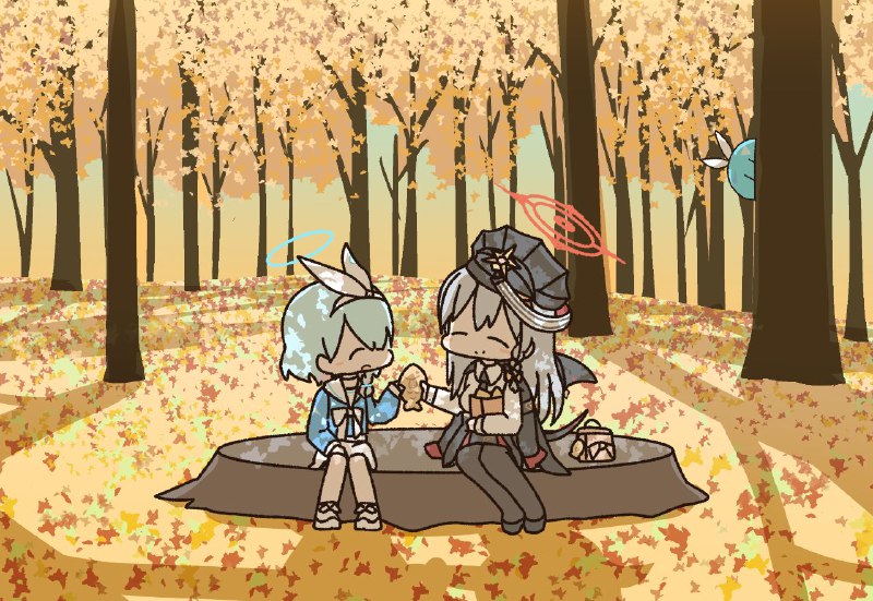 『学生与日常与蓝色恶魔』节选10张，共104张『学生与日常与蓝色恶魔』节选10张，共104张