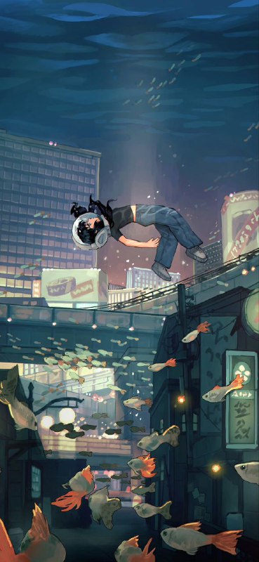 #壁纸分享一波插画风 2K 壁纸