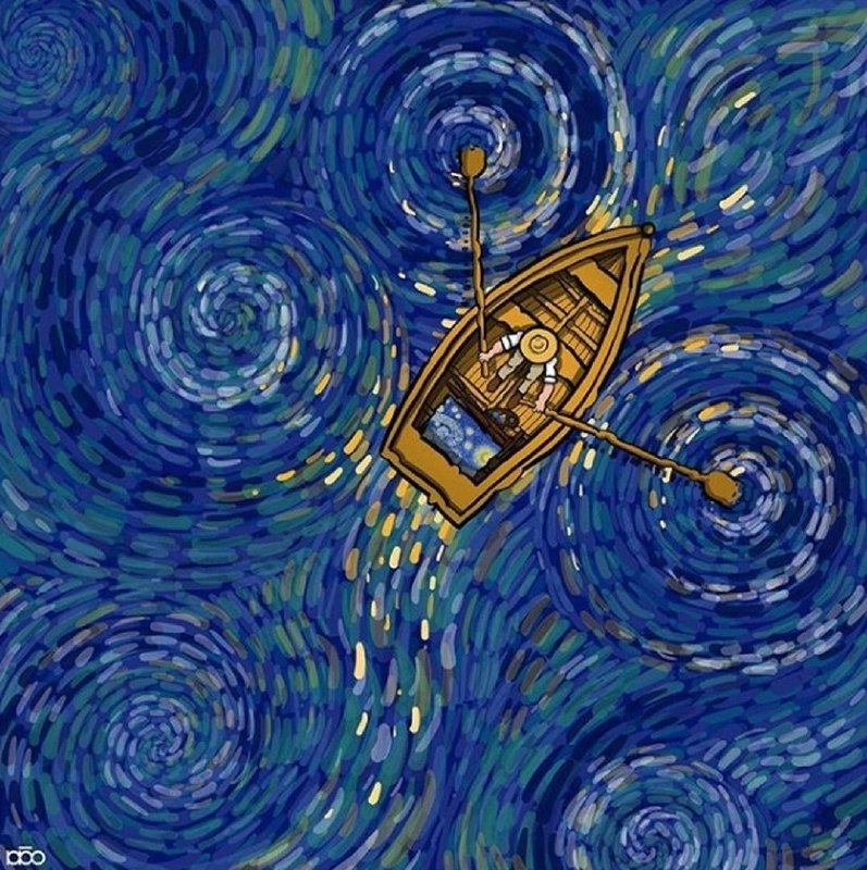 #插画 #星空
