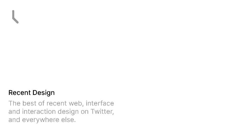 #Design #Twitter #Web #Newsletters🐦 Recent Design：快速查看近期 Twitter 上的设计相关推文🔗：Web |  Twitter近期 Recent Design 在互联网大火起来，刚好也有一些想说说的，就写下这个推送