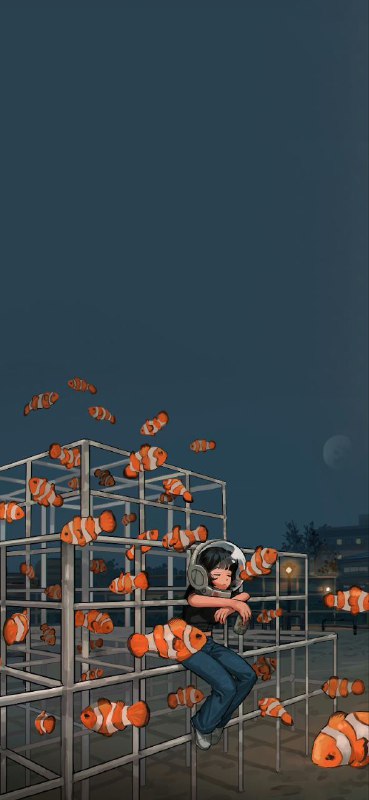 #壁纸分享一波插画风 2K 壁纸